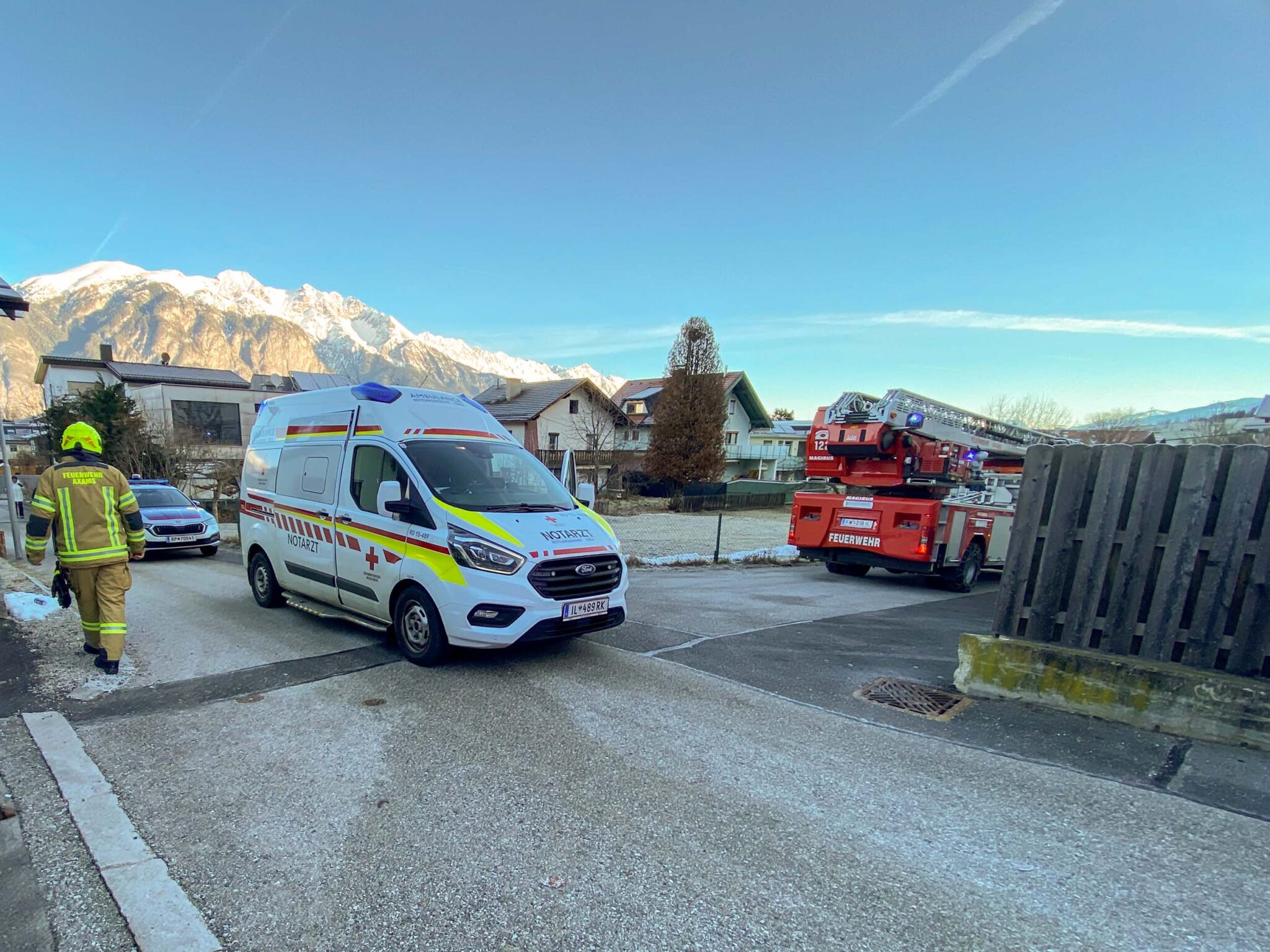 Technische Menschenrettung Freiwillige Feuerwehr Axams