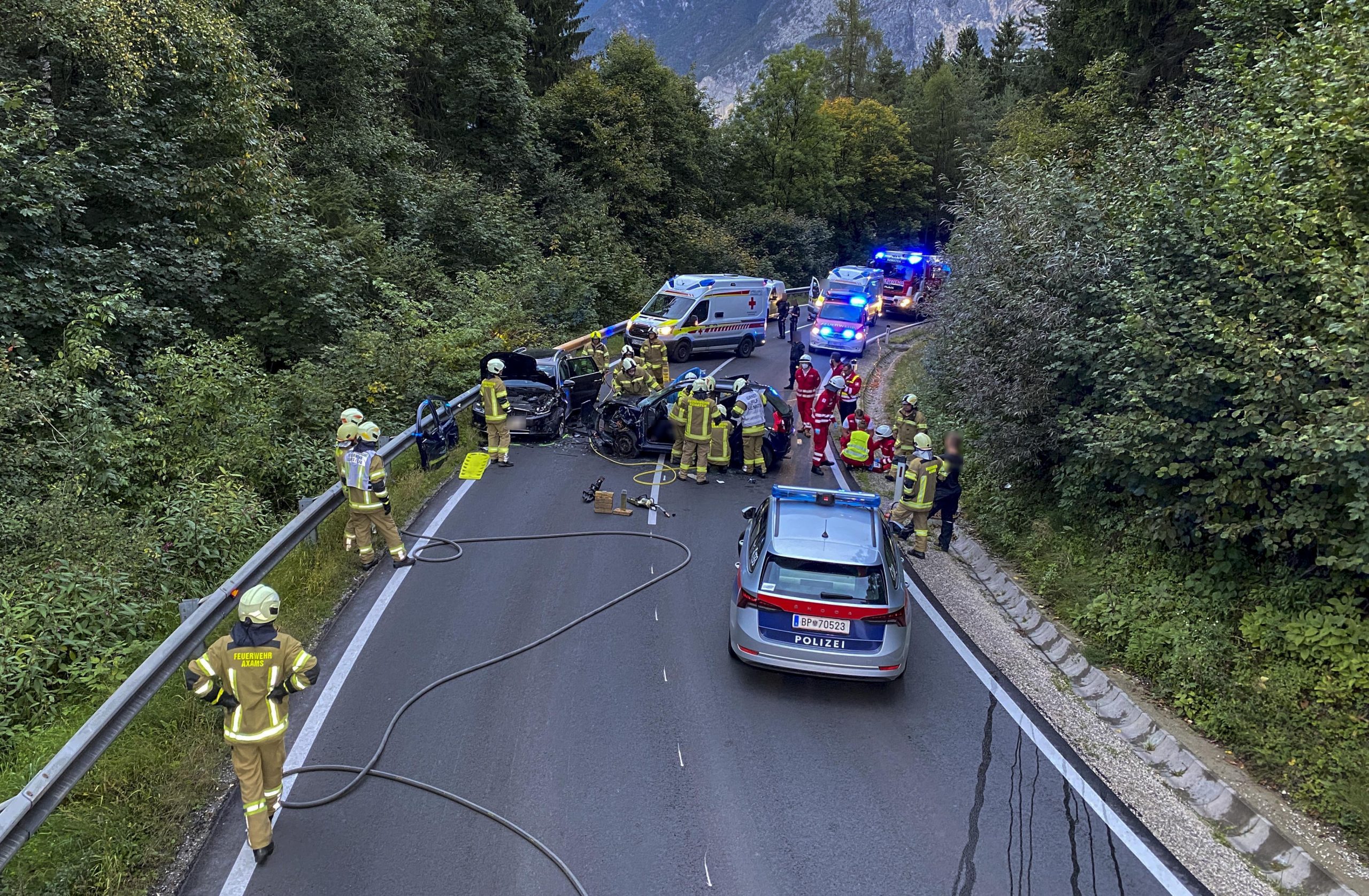 Mehr über den Artikel erfahren Schwerer Verkehrsunfall auf der L394