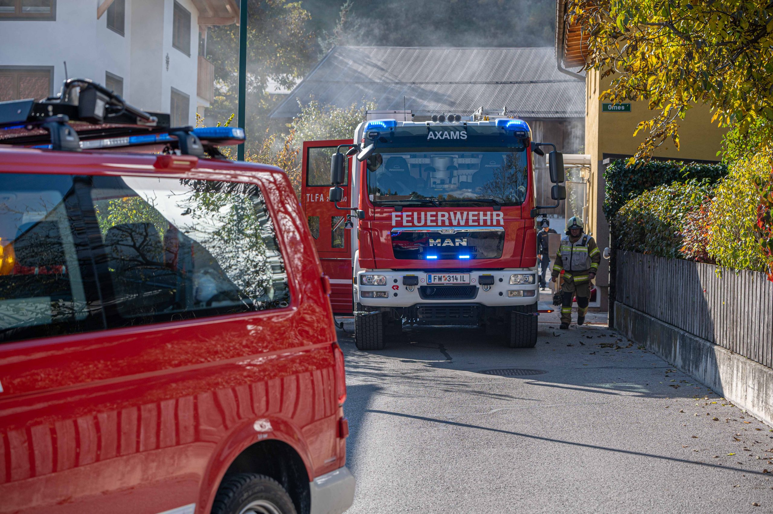 Mehr über den Artikel erfahren Küchenbrand zu Mittag