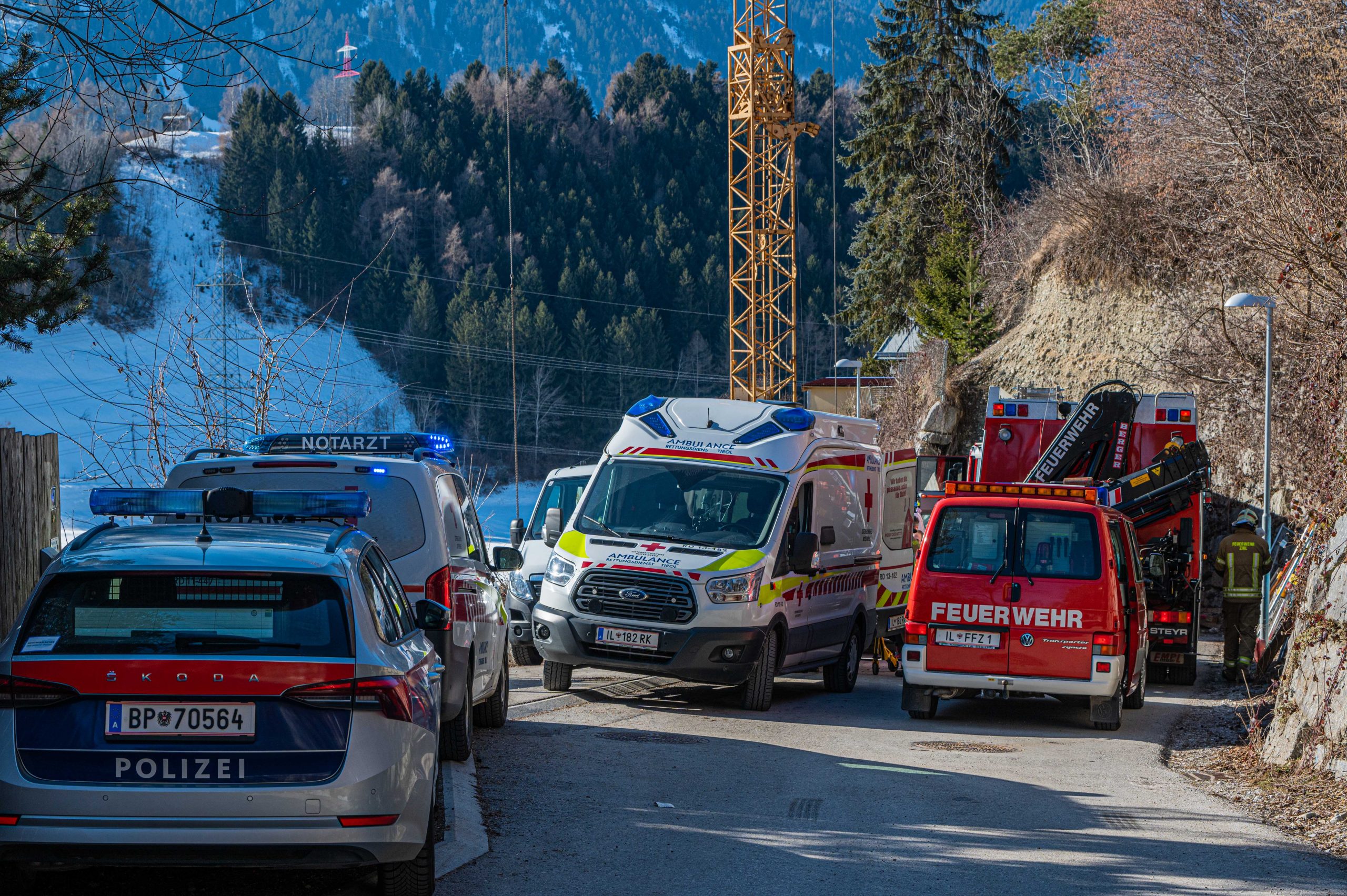 Mehr über den Artikel erfahren Personenrettung auf einer Baustelle